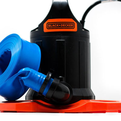 Black+Decker 1500 GPH Submersible Pool Cover Pump w/ Discharge Hose (For Parts) - VMInnovations