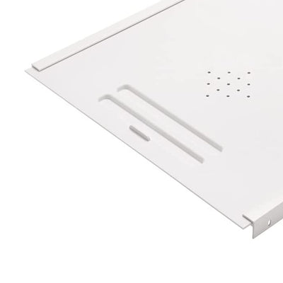 Rev-A-Shelf BDC-200-11 Small Kitchen Bread Drawer Cover Kit with Hardware, White