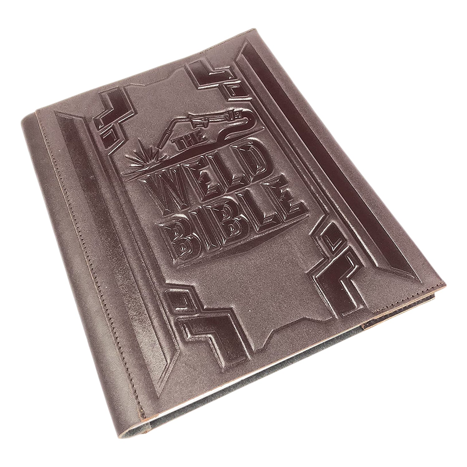 Blue Demon THE WELD BIBLE Natural Leather Fire and Spark Resisting Notebook