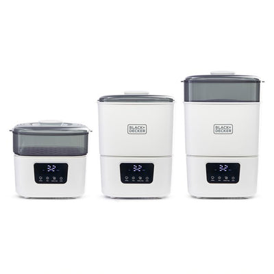 Black+Decker BDXBSB15 600 Watt Baby Bottle Sterilizer, Holds 13 Standard Bottles - VMInnovations