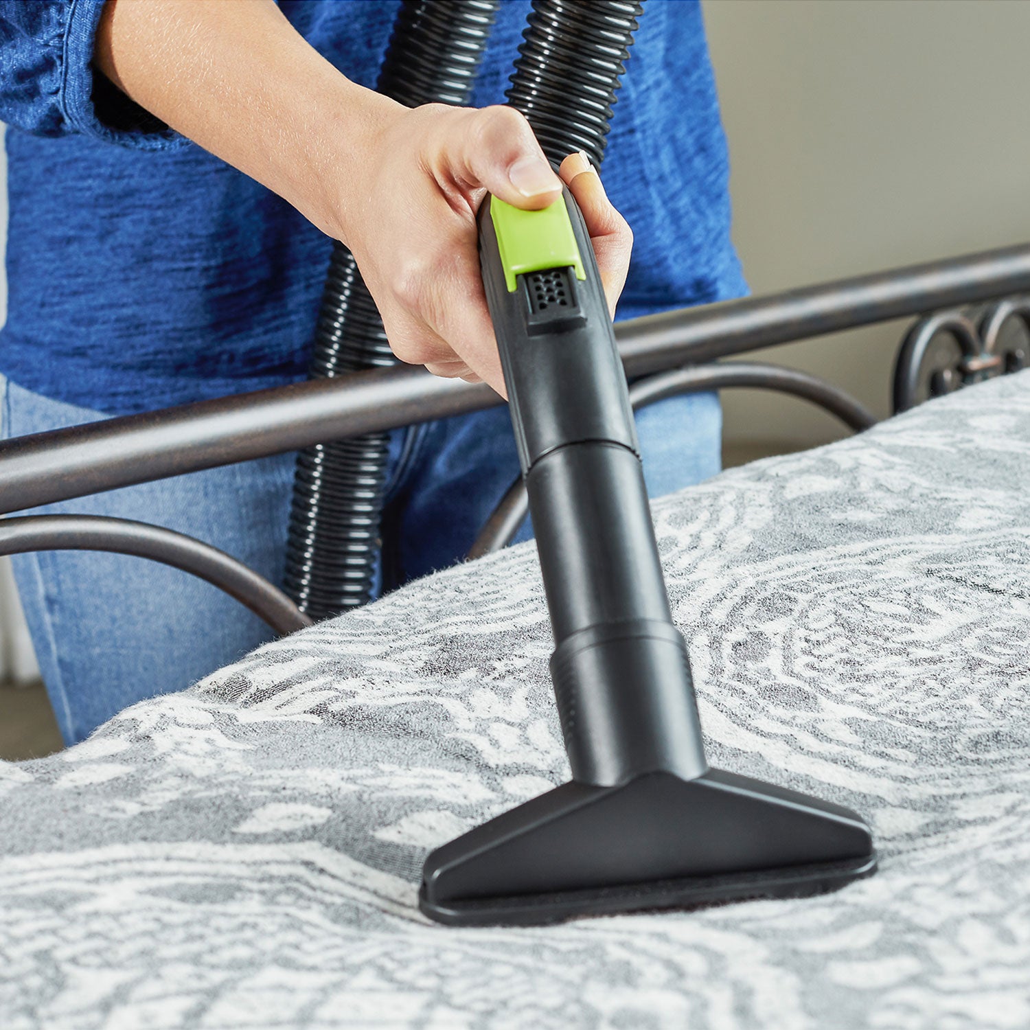 Black and Decker Corded Steam Mop Vacuum Duo w/ Bagless Canister Vacuum Cleaner