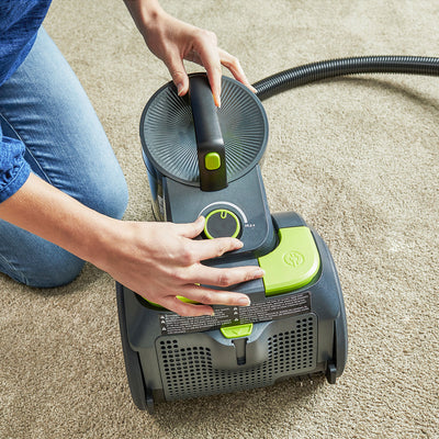 Black and Decker Corded Steam Mop Vacuum Duo w/ Bagless Canister Vacuum Cleaner