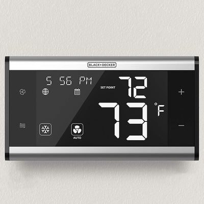 BLACK+DECKER BDXCTSH1 Smart Home Device Compatible Wifi Home Thermostat PRO