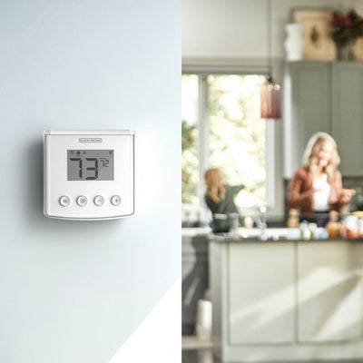 Black+Decker Smart Home Kit with Smart Thermostat, Light, and Plug(Open Box)