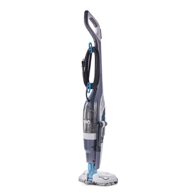 Black and Decker HEPA Corded Steam Mop and Vacuum Cleaner Combination Duo, White