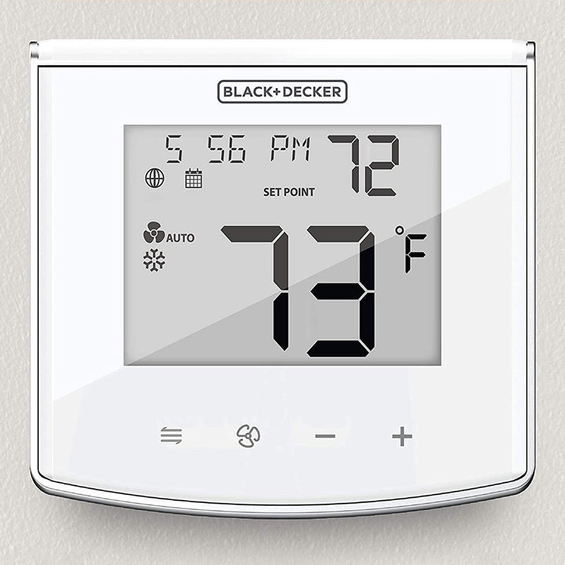 BLACK+DECKER Smart Home Device Compatible Wifi Home Thermostat PLUS (Open Box)