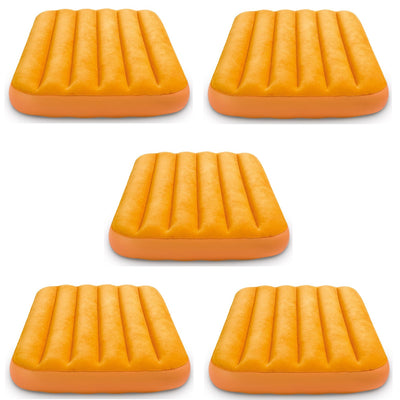 Intex Cozy Kidz Bright & Fun-Colored Inflatable Air Bed w/ Carry Bag (5 Pack) - VMInnovations