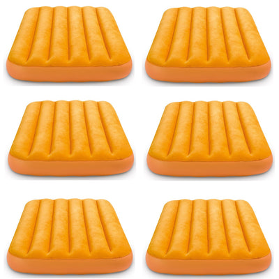 Intex Cozy Kidz Bright & Fun-Colored Inflatable Air Bed w/ Carry Bag (6 Pack) - VMInnovations