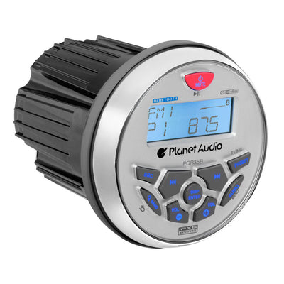 Planet Audio 3.5" Marine MP3/Radio Bluetooth Stereo Receiver PGR35B (2 Pack)