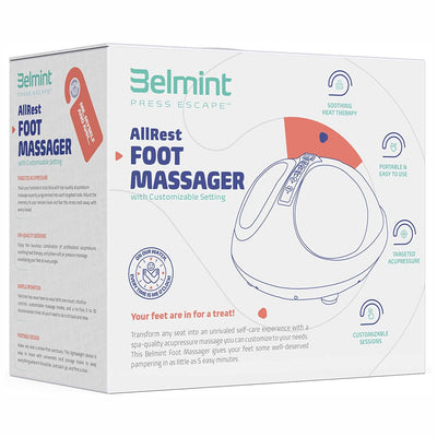 Belmint Shiatsu Deep Tissue Foot Massager Machine with Air Compression (Used)