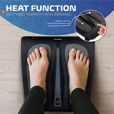 Belmint Kneading Shiatsu Foot Massager Machine with Heat for Plantar Fasciitis