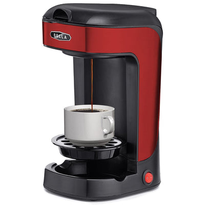 Bella Easy to Use 1 Cup Powerful Compact Coffee Maker Machine (Refurbished) - VMInnovations