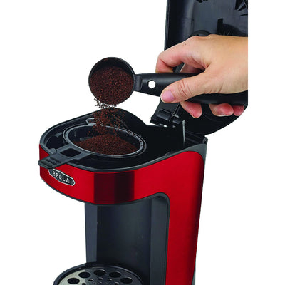Bella Easy to Use 1 Cup Powerful Compact Coffee Maker Machine (Refurbished) - VMInnovations