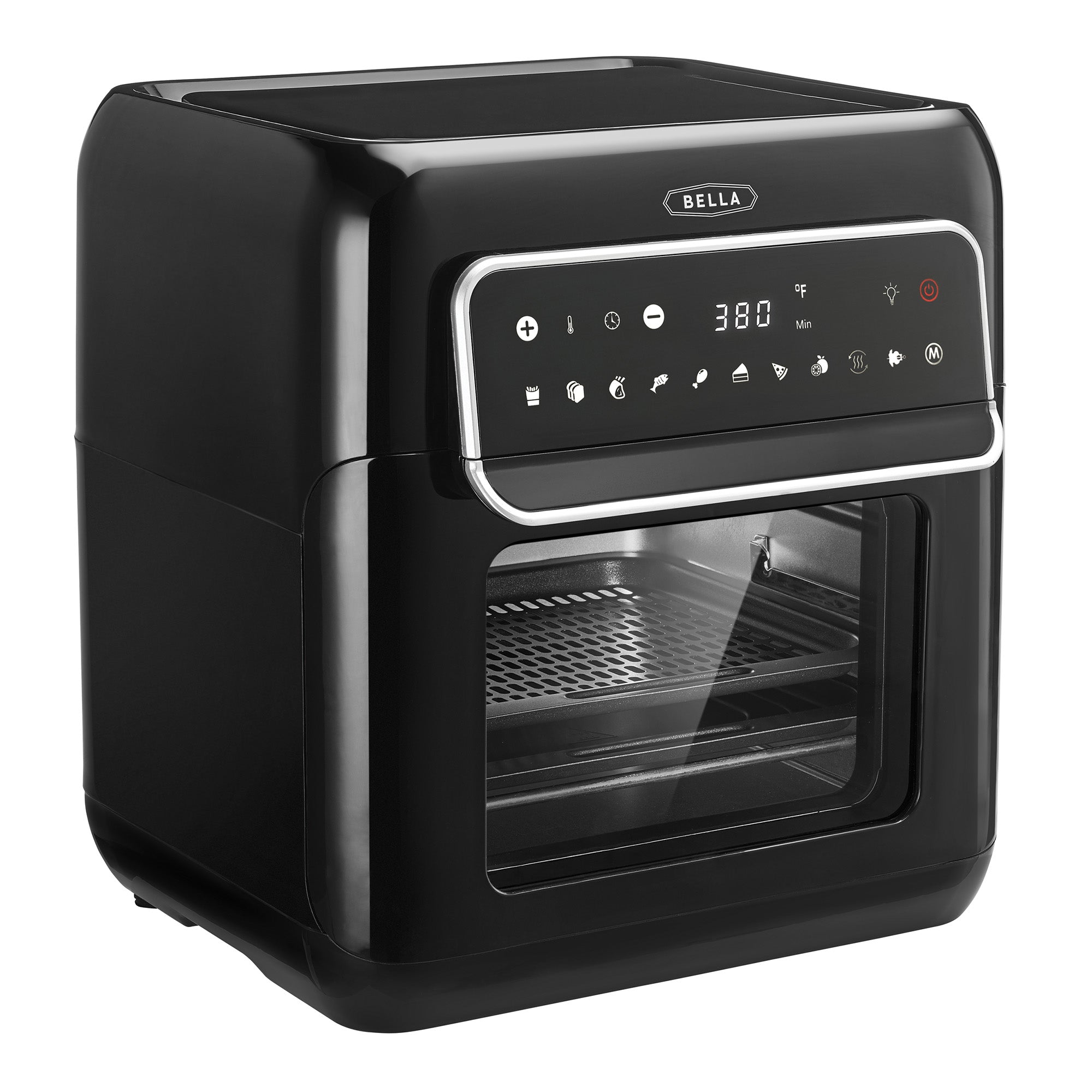 Bella Innovative 10.5 Quart Air Convection Fryer Oven Dehydrator w/ Accessories