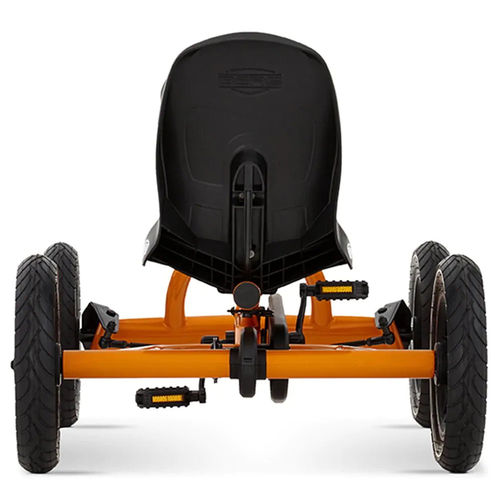 Berg Buddy Kids Compact Pedal Powered Child Friendly Go Kart, Orange (Open Box)