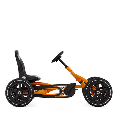 Berg Buddy Kids Compact Pedal Powered Child Friendly Go Kart, Orange (Open Box)