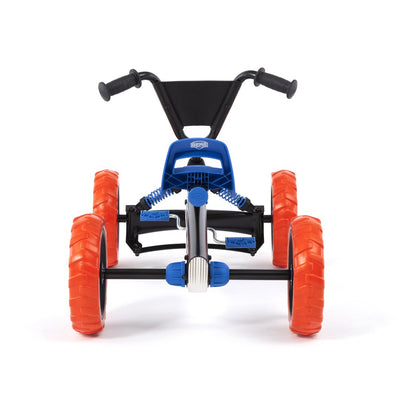 Berg Buzzy Nitro Toddler Adjustable Compact Pedal Safe Go Kart, Blue (Open Box)