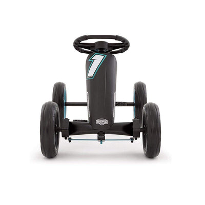 Berg Racing Kids Adjustable Seat Compact Pedal Powered Go Kart, Blue (Open Box)