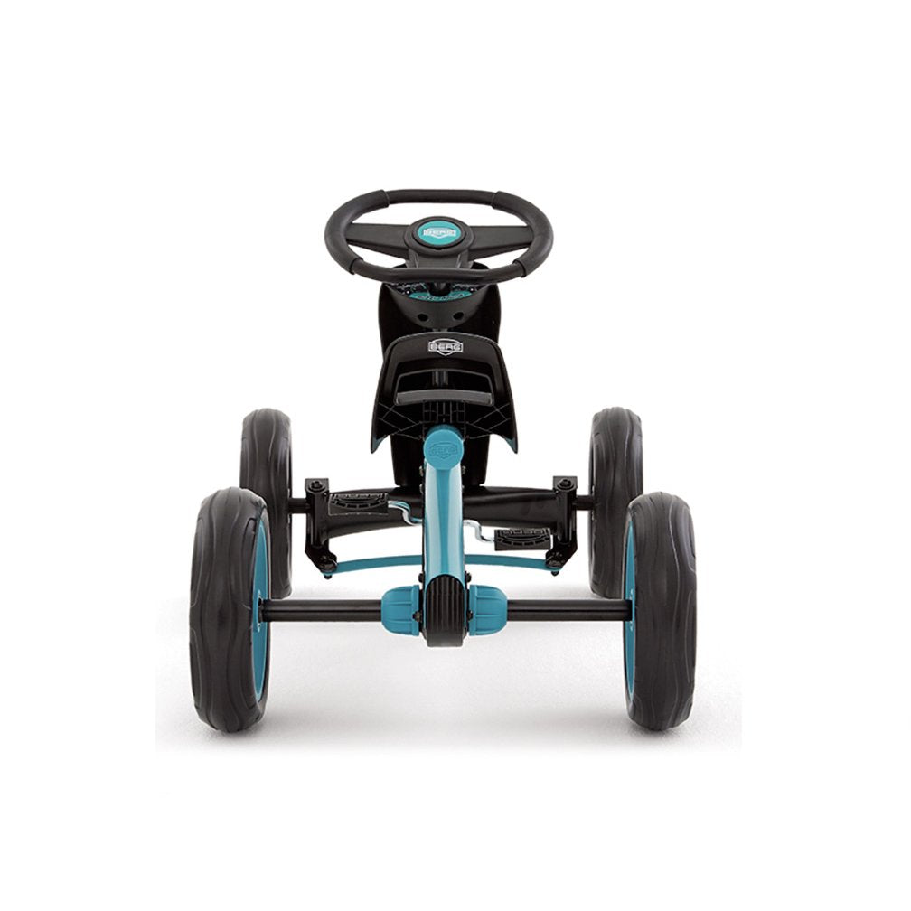 Berg Racing Kids Adjustable Seat Compact Pedal Powered Go Kart, Blue (Open Box)
