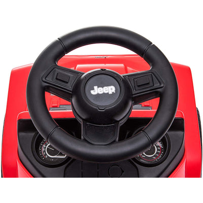 Best Ride On Cars Baby Toddler Jeep Push Car Riding Toy Vehicle, Red (Open Box) - VMInnovations