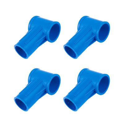 Bestway T-Plastic Connector for Splash Frame Pools (New Without Box) (4 Pack)