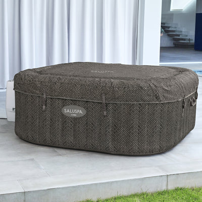 Bestway SaluSpa 4 to 6 Person Inflatable Square Hot Tub with AirJets (For Parts) - VMInnovations