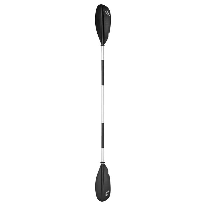 Bestway Hydro Force 91” Adjustable Aluminum Locking Kayak Paddle and Grip, Black