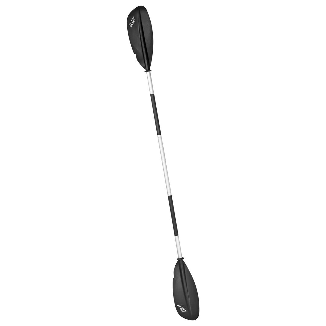 Bestway Hydro Force 91” Adjustable Aluminum Locking Kayak Paddle and Grip, Black