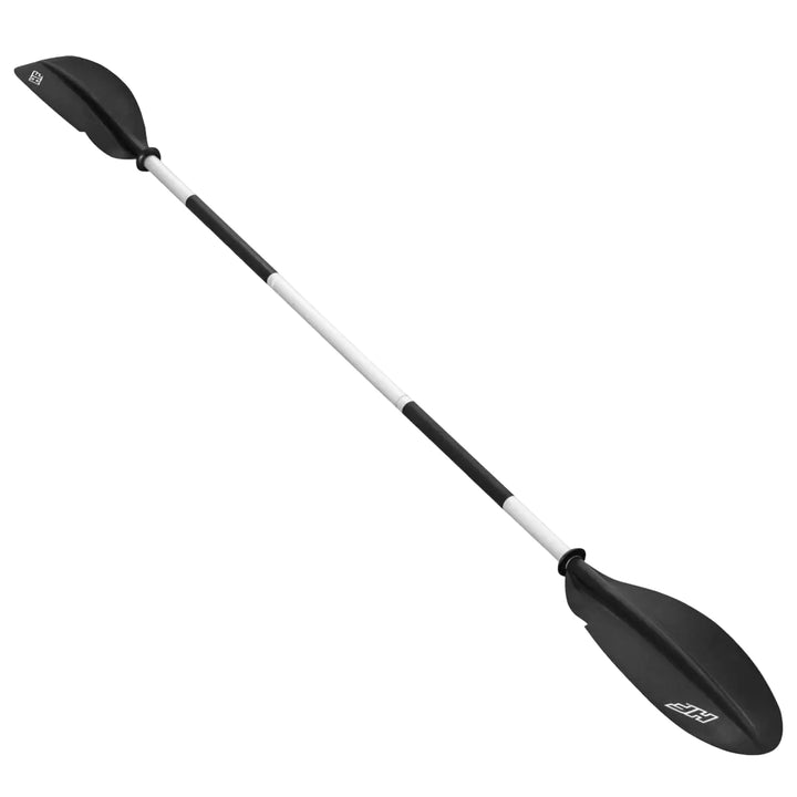Bestway Hydro Force 91” Adjustable Aluminum Locking Kayak Paddle and Grip, Black