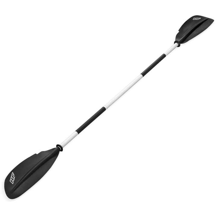 Bestway Hydro Force 91” Adjustable Aluminum Locking Kayak Paddle and Grip, Black