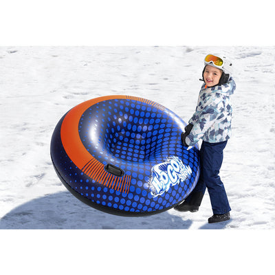 H2OGO! 48 Inch Frozen Frenzy Winter Snow Tube Sled for Ages 6 and Up (Open Box)