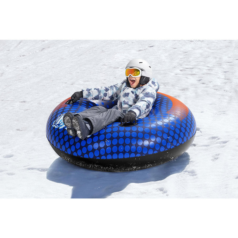 H2OGO! 48 Inch Frozen Frenzy Winter Snow Tube Sled for Ages 6 and Up (Open Box)