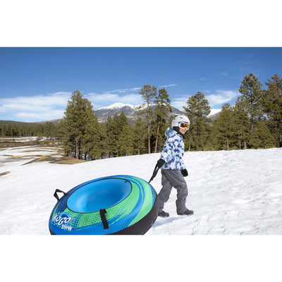 H2OGO! 48 Inch Blizzard Blast Kids Snow Tube Sled for Ages 6 and Up (Open Box)