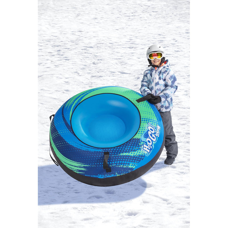 H2OGO! 48 Inch Blizzard Blast Kids Snow Tube Sled for Ages 6 and Up (Open Box)