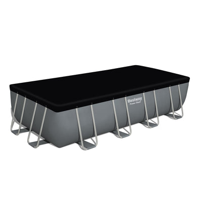 Bestway 18ft x 9ft x 48in Above Ground Swimming Pool w/Ladder & Pump (For Parts) - VMInnovations