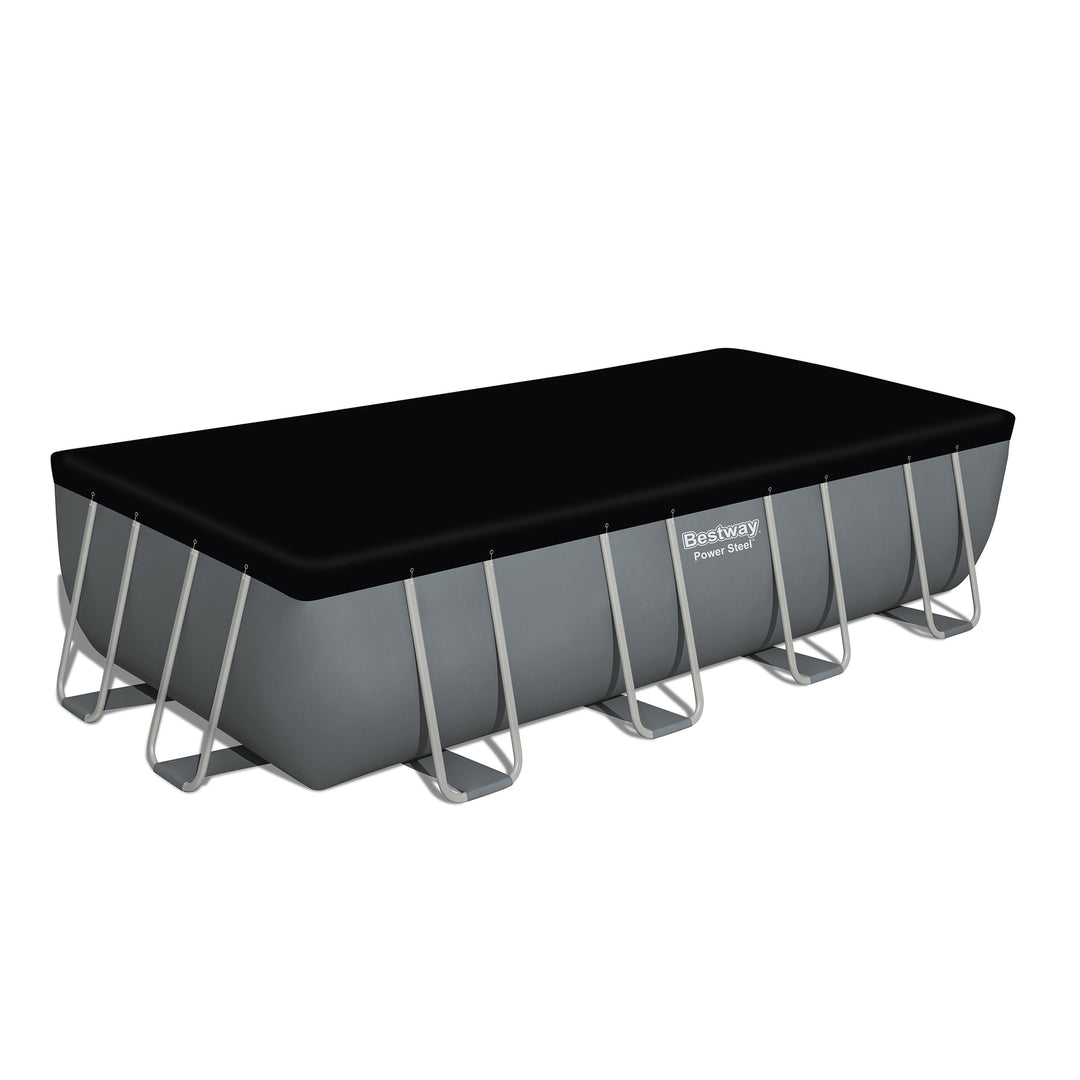 Bestway 18ft x 9ft x 48in Above Ground Swimming Pool w/Ladder & Pump (For Parts) - VMInnovations