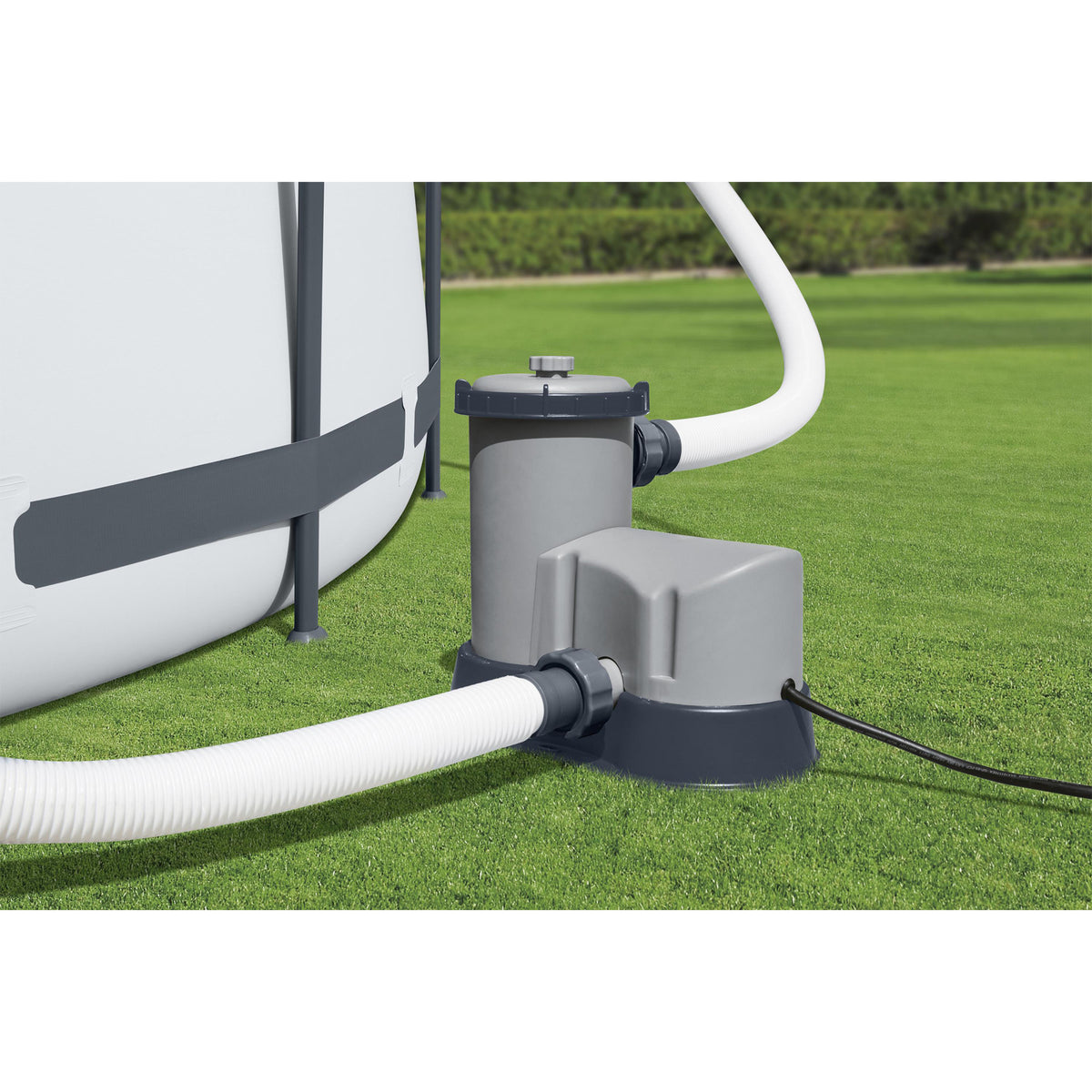 Bestway Flow Clear 1500 GPH Above Ground Swimming Pool Filter Pump (For Parts)