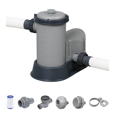 Bestway Flowclear 1500 GPH Filter Pump for Above Ground Swimming Pool (Used) - VMInnovations