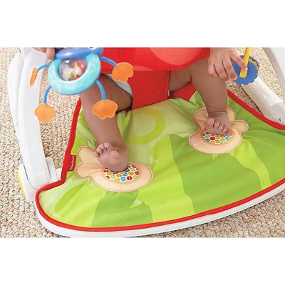 Fisher-Price Deluxe Sit Me Up Monkey Floor Baby Activity Play Seat with Toys