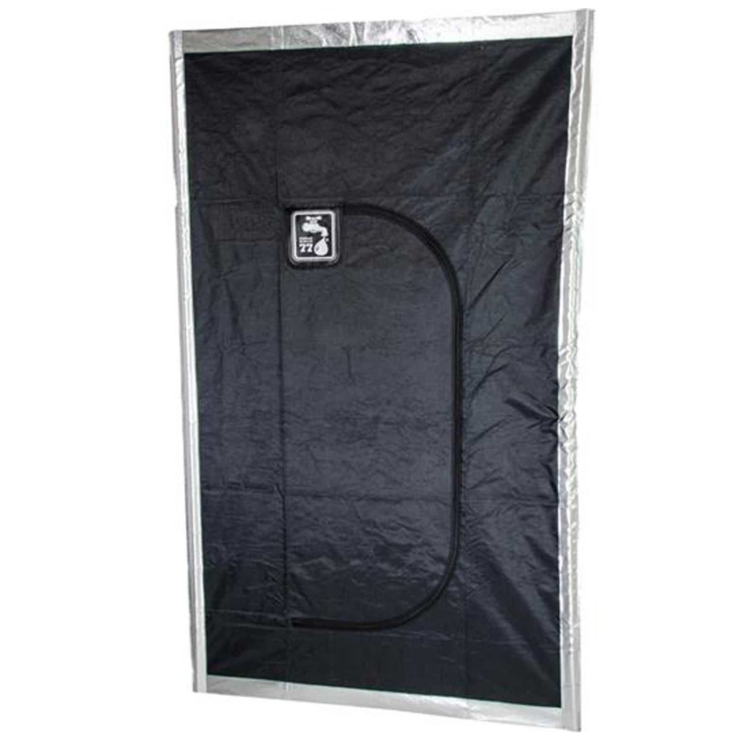 Hydrofarm BHZD Reflective Greenhouse Grow Room Black Hatch Zipper Door (Used)