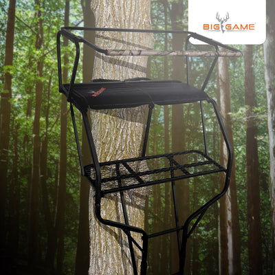 Big Game Guardian XLT 18-Foot Hunting Lightweight 2 Person Ladder Tree Stand
