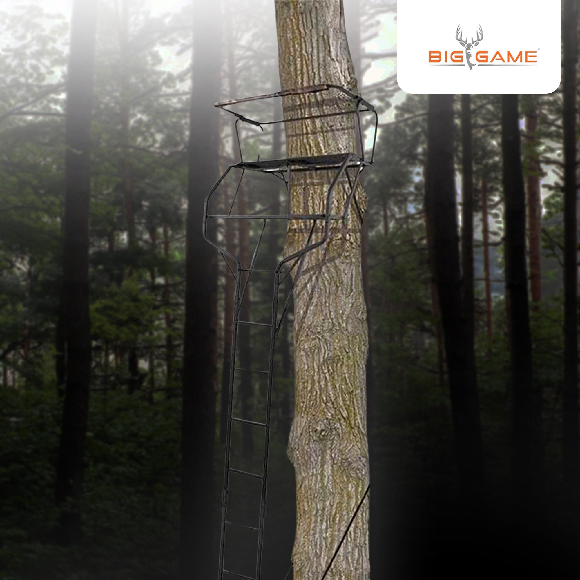 Big Game Guardian DXT Lightweight2 Hunter Tree Ladder Stand, 18 Foot (For Parts) - VMInnovations
