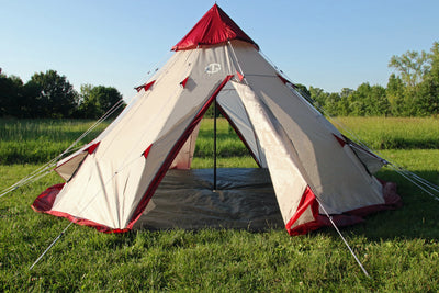 Tahoe Gear Blackhorn Camping 10-Foot 4-Person Sleeper Cone Style Tent (Open Box)