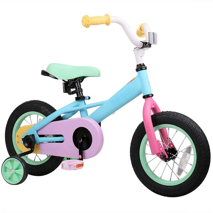 Joystar Macaroon 14 Inch Ages 3-5 Toddler Balance Training Wheels (Open Box) - VMInnovations