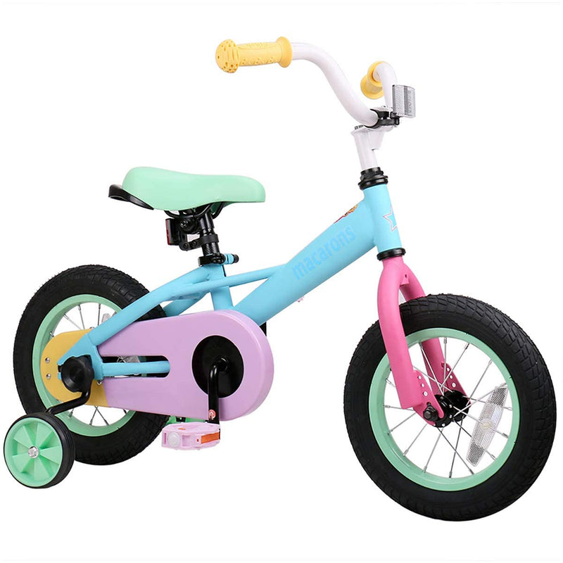 Joystar Macaroon 12 Inch Ages 2 to 4 Kids Toddler Balance Training Wheels Bike