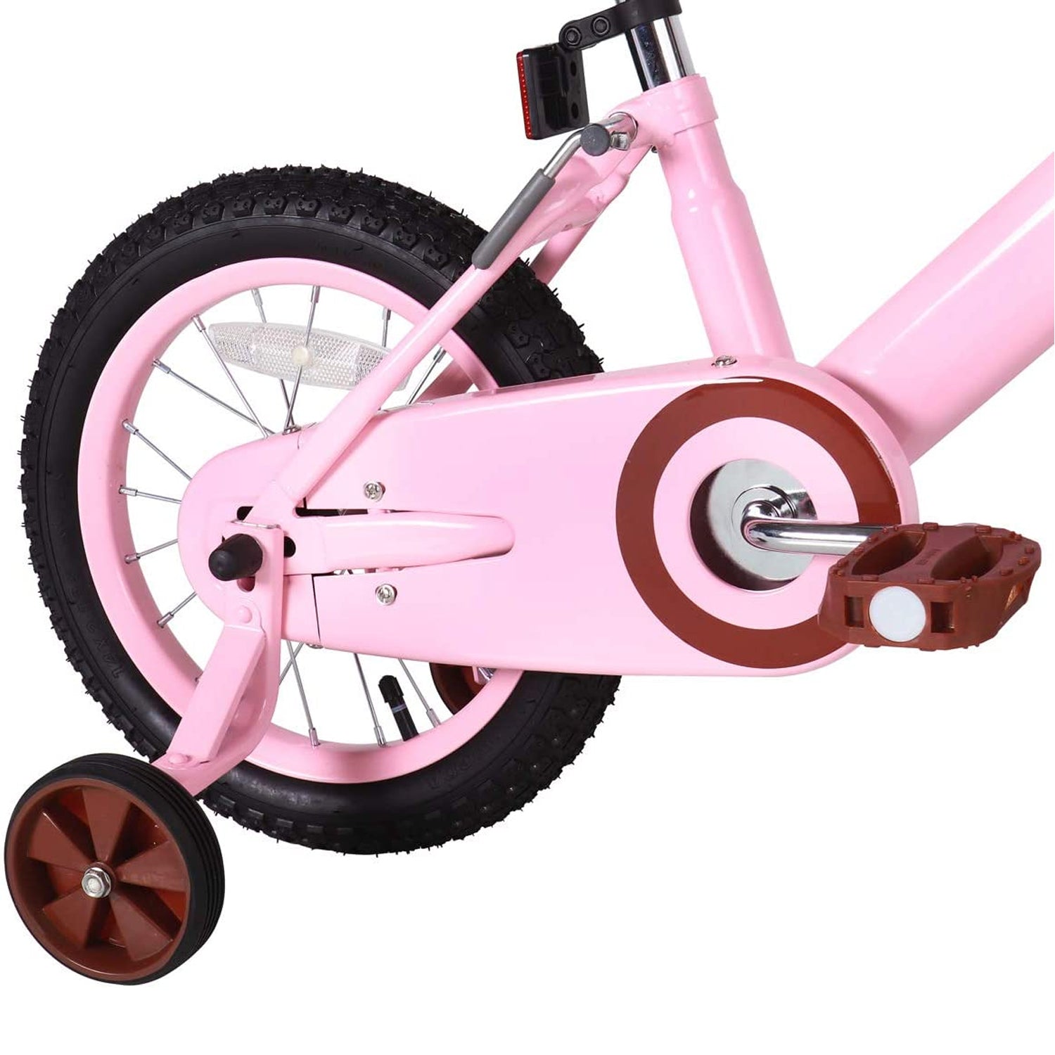 Joystar Vintage 16" Ages 4 to 7 Kids Training Wheel Bike with Basket (Open Box) - VMInnovations