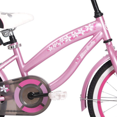 Joystar Beach Cruiser 14" Kids Toddler Bicycle with Training Wheels, Pink (Used) - VMInnovations