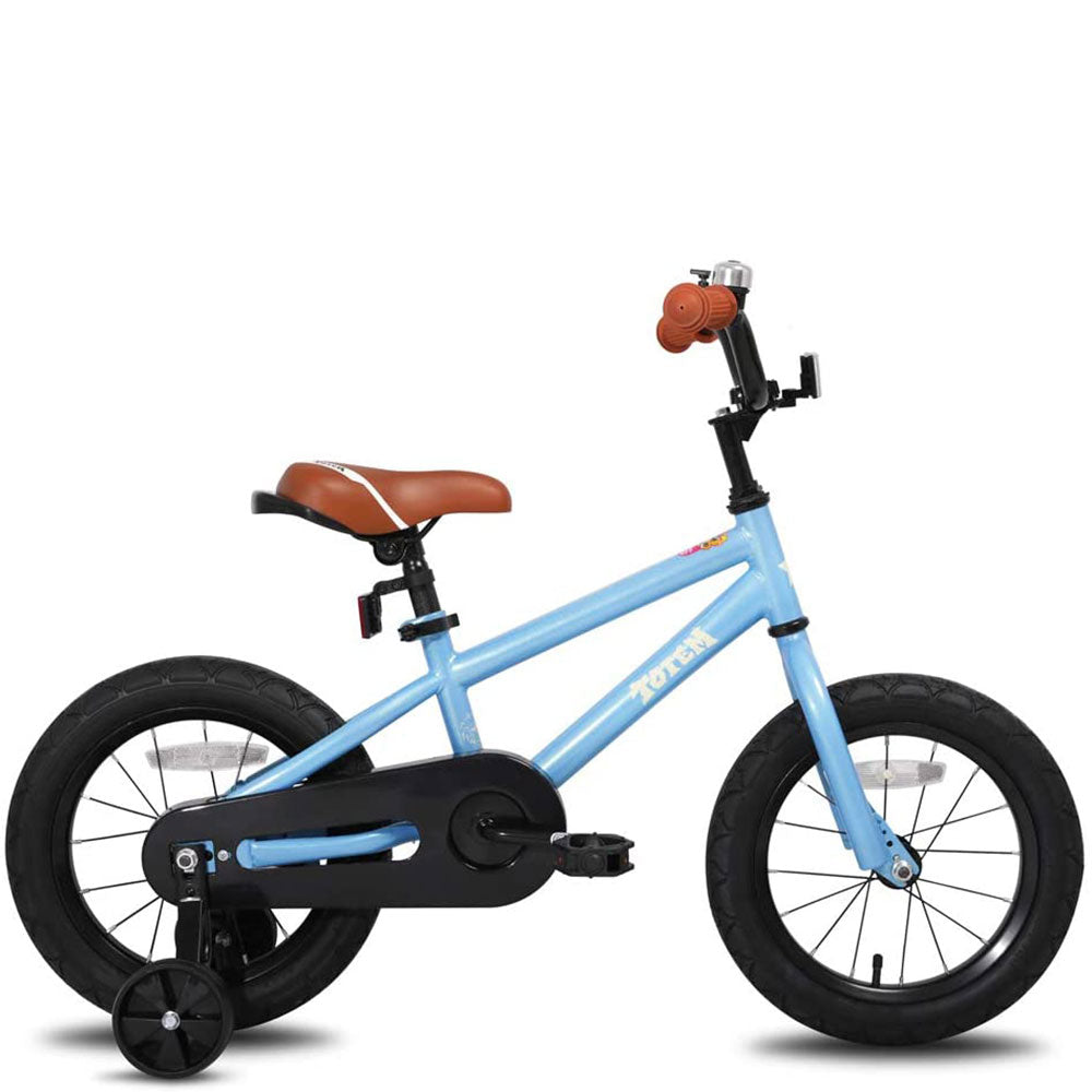 Joystar Totem 14 Inch Kids Toddler Bike Bicycle w/ Training Wheels, 3 to 5(Used) - VMInnovations