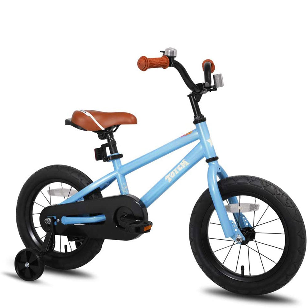 Joystar Totem 14 Inch Kids Toddler Bike Bicycle w/ Training Wheels, 3 to 5(Used) - VMInnovations