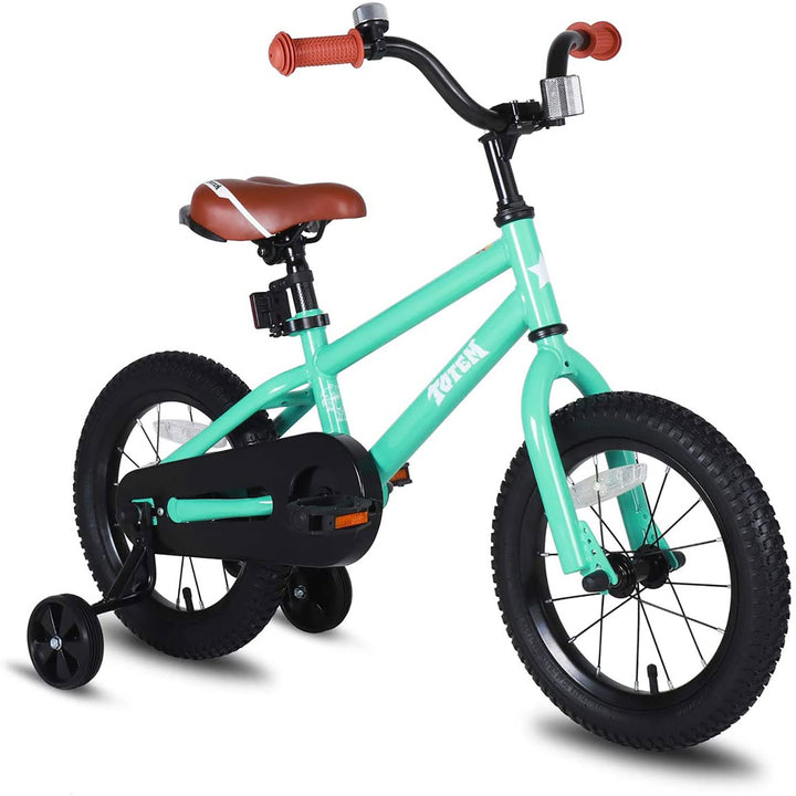 Joystar Totem 14 Inch Kids Bike w/ Training Wheels, Ages 3 to 5 (Open Box)